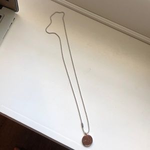 A penny necklace